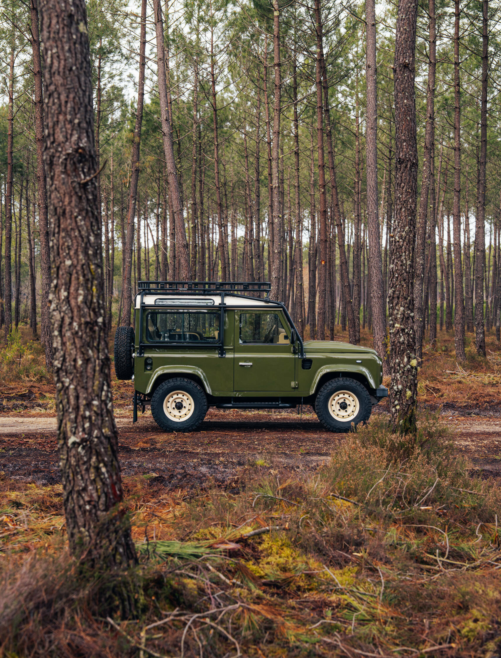 Defender 90 Balmoral Green