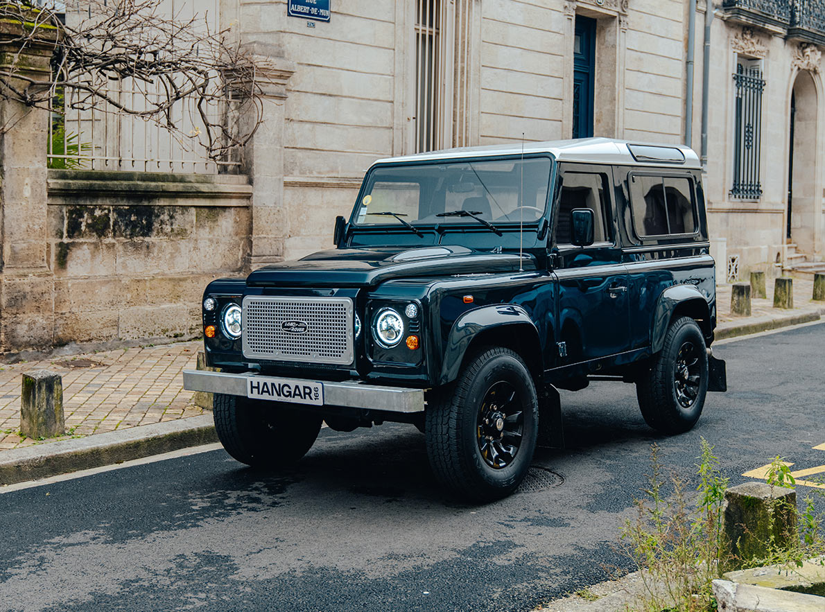 Defender 90 British Racing Green